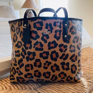 Coach Animal Print Tote